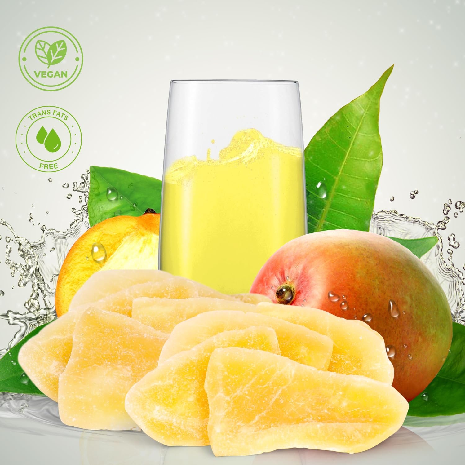 Dried Mango Slices by Its Delish, 30 OZ Jumbo Reusable Container  Candied Dried Fruit  Natural Flavor, Sweetened & Low Sugar, No Color Added  Dry Mango Candy Healthy Snacks  Vegan, Kosher