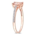 thumbnail image 3 of Everly Women's Morganite 10K Rose Gold Engagement Ring, 3 of 7