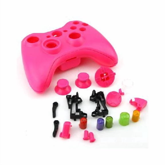 Carcasa de Reemplazo para Controlador Inalámbrico Xbox 360 OSTENT Rosa