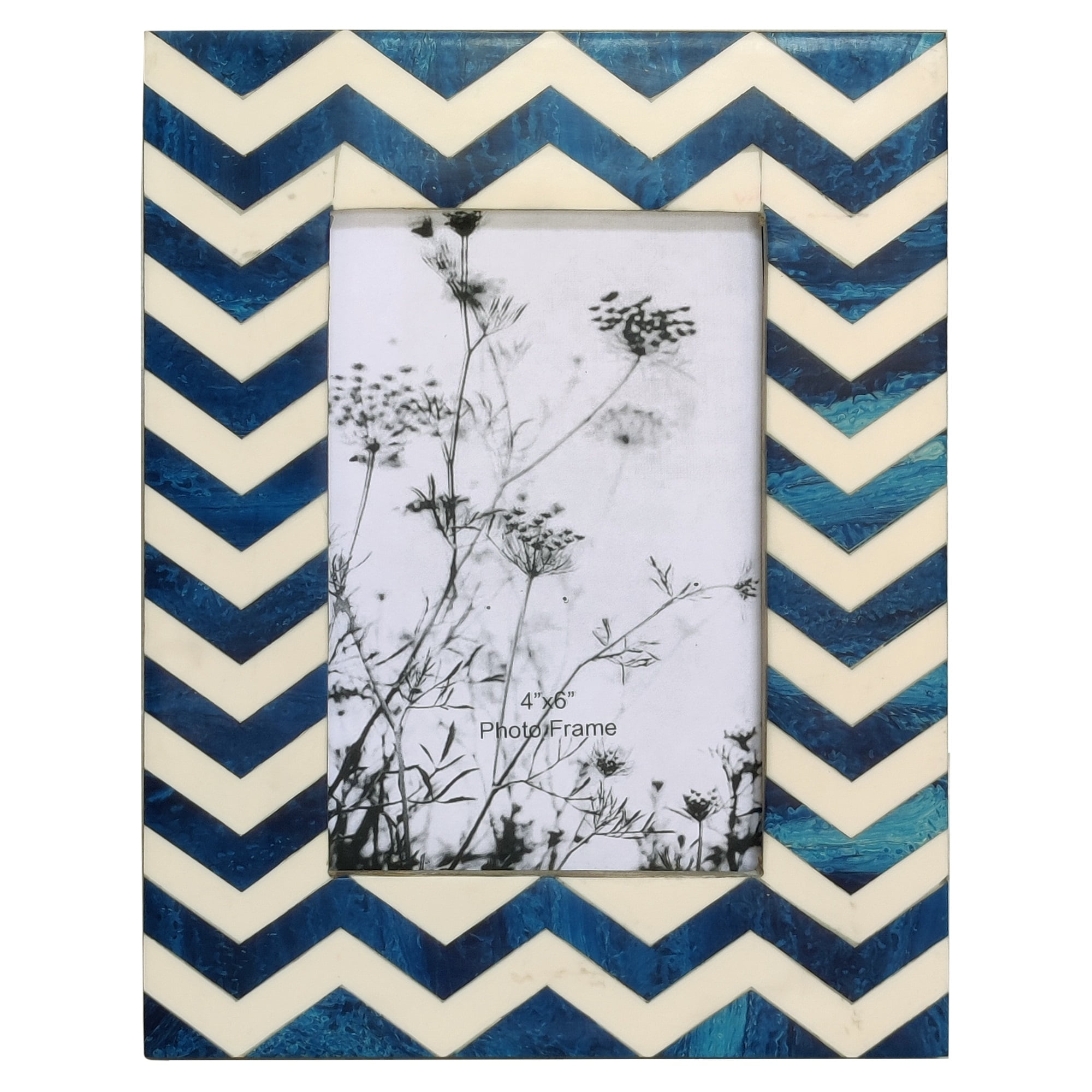 4x6 Chevron Standing Picture Frame