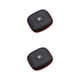 thumbnail image 3 of Bolsa de almacenamiento Inteprter para auriculares inalámbricos Negro 2Conjunto, 3 of 6