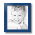 thumbnail image 2 of ArtToFrames 8x9 inch Blue Picture Frame, Blue Wood Poster Frame (4158), 2 of 8