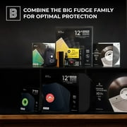 BIG FUDGE Vinyl Record Album Inner Sleeves - 12 inch x 50 pcs - Special Heavyweight & Acid-Free Black Edition - Slim Anti Static Records Sleeve for LP & Singles