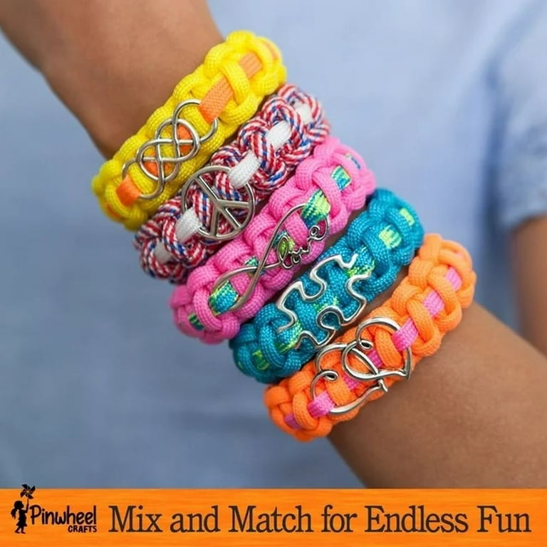 Make Your Own Paracord Bracelets with Charms Kit