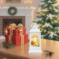 thumbnail image 6 of Anhility Glowing Santa Lantern Christmas Ornament, Portable Holiday Decoration for Tree or Table Centerpiece, Luminous Festive Home Decor Gift Idea for Friends and Family, 5.31x2.36x2.36in, 6 of 6