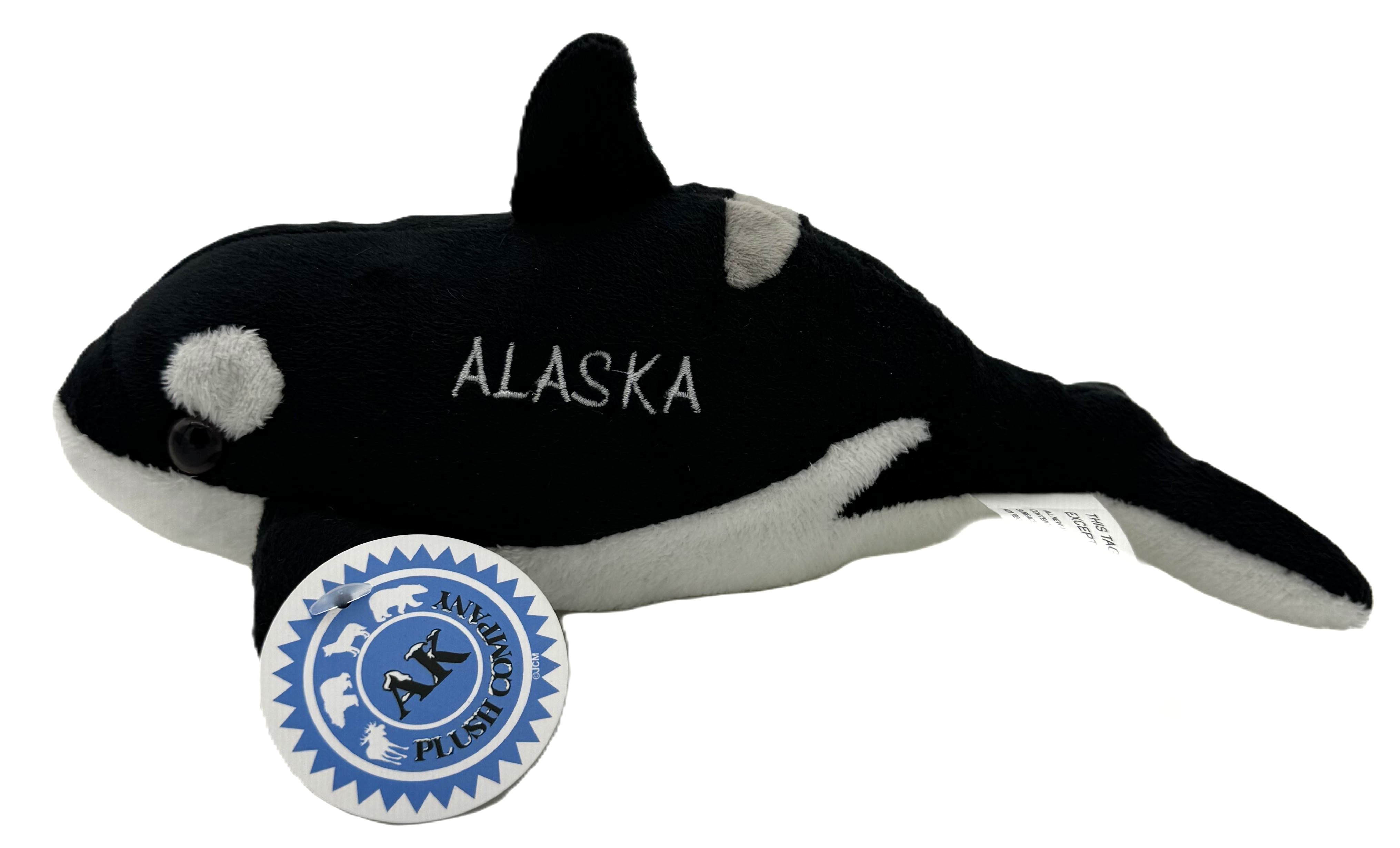 Alaskagift Alaska Plush Orca Whale