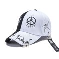thumbnail image 4 of Gorra de béisbol para hombre, de primavera y verano, suave, estilo hip hop, estilo coreano, informal, combinable, para la calle, para viajes y para mujeres, 4 of 6