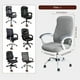 thumbnail image 5 of Funda para silla de oficina FORCHEER, grande, elástica, gris claro, XL, 5 of 7