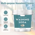 thumbnail image 2 of 11 lb Sodium Carbonate Washing Soda, Super Washing Soda For Laundry,  Pure, Household Cleaner, Ideal For Cleaning Kitchens And Bathrooms, Washing Soda For Dishwasher, 2 of 6