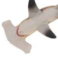 thumbnail image 4 of Figura de tiburón martillo de plástico de 5,7 pulgadas, animal marino, juguete educativo para niños, regalo, 4 of 9