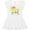 AA-White, variant on Inktastic Little Farmer Girl Girls Toddler Dress