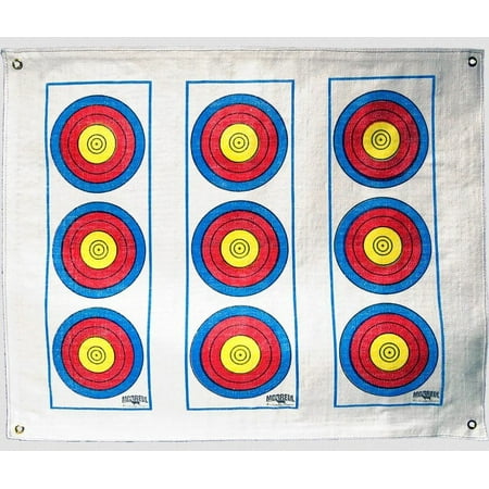 Morrell Polypropylene Archery Target Face Vertical 3 Spot