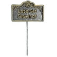 thumbnail image 3 of Oakland Living Corporation Premium Garden Marker Lets Get Growing Pewter, 3 of 5