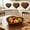 S, variant on Luoshdecor Heart Shaped Rattan Basket,Handwoven Fruit Basket for Kitchen Counter, Dining Table Party Decor 8x10 in