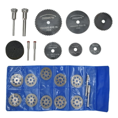 

Cutting Wheel Set Pointed Teeth HSS Circular Saw Blades 32Pcs For Aluminum For Plastic For Wood