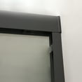 thumbnail image 4 of Shower Door 48" W x 76"H Double Sliding Shower Enclosure, Matte Black, 4 of 4