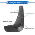 thumbnail image 3 of Guardabarros Automotrices Frontal y Trasero Compatibles para Mitsubishi Lancer 7 8 9 10, 3 of 6