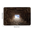 thumbnail image 3 of Bathroom Floor Mat 50 cm x 80 cm Visual Crystal Velvet Non Slip Water Absorbent Polyester Entryway Foot Mat, 3 of 6