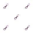 thumbnail image 2 of QualitChoice Bandeau de Sport Extensible Réglable Style Simple Accessoires de Coiffure Élastiques Femmes Hommes pour Yoga Gym Violet 5Set, 2 of 6