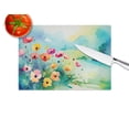 thumbnail image 4 of Anemones in Watercolor Glass Cutting Board Large 12 in x 15 in, 4 of 5