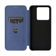 thumbnail image 4 of For Xiaomi Redmi Note 13 Pro Carbon Fiber Texture Flip Leather Phone Case(Blue),iPhone 16 Pro, 4 of 7