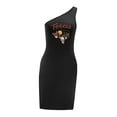 thumbnail image 3 of Vestido con hombros descubiertos para mujer, vestido clásico femenino para calle y playa XL, 3 of 7