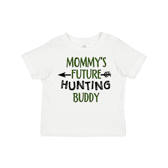 Inktastic Mommys Future Hunting Buddy Boys or Girls Toddler T-Shirt