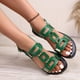 thumbnail image 4 of Correas de Tacón para Tacones Altos Estilo Rojo Corte Sandalias Planas, Tacones Altos Negros para las Mujeres Inspirado Correa de Tobillo Ajustable, 4 of 8