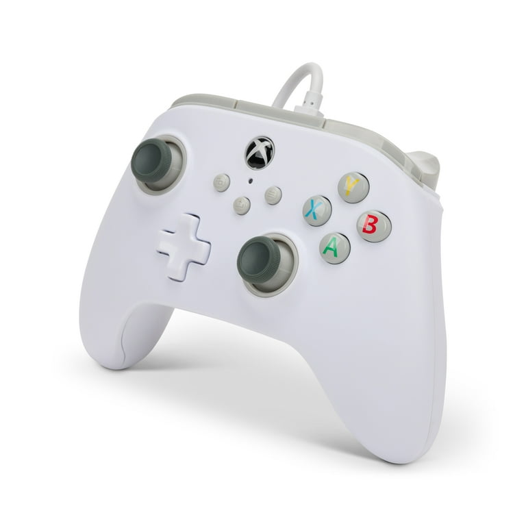 Grey and white store xbox controller