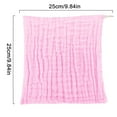 thumbnail image 3 of Towels, Bath Towels, Loetky Pretty See Organic Cotton Teen Wipes Soft Newborn Teen Face Towel Natural Teen Muslin Washcloths and Towels for Sensitive Skin Set of 5, 5*6-Layer Cotton Gauze Square Towel, 3 of 6