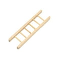 thumbnail image 3 of 1/12 Scale Dollhouse Wooden Ladder Handmade DIY Craft Unpainted for Children, 3 of 8