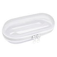 thumbnail image 2 of Sokhug Clear Hard Shell Zipper Case, Transparent Clear Zipper Pouches,Hard Side Plastic Case Set,Portable Travel Storage Organizer Bins, 2 of 9