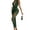 Green, variant on 2CPS Women’s Sexy Sleeveless Mesh See-through Bodycon Jumpsuit Playsuit Club-wear