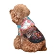 thumbnail image 5 of Honeii fairy-tale-world-with-delicious-candy Print Small Dog Hoodies Pet Hooded Sweatshirts Fall Winter Puppy Cat Sweaters Warm Clothes for Small Dogs Outfits Costume-Large, 5 of 7