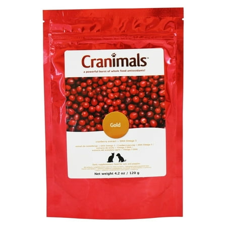 Cranimals - Cranberry Extract Gold Pet Supplement - 4.2