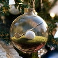 thumbnail image 5 of Luxcidy Crystal Glass Ornament Set, Soccer Ball Crystal Ball Ornament, Clear Plastic Christmas Balls, for Xmas Tree Memorial Gifts, Holiday Ornaments for Family for Room Decor, 5 of 5