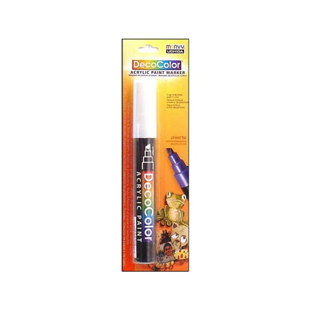 UPC: 0028617317007 | MARVY UCHIDA DECOCOLOR ACRYLIC PAINT MARKER WHITE