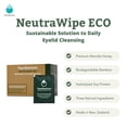 thumbnail image 2 of Toallitas para p&#2013265921rpados TearRestore NeutraWipe Eco con miel de Manuka | Limpiador de pesta&#2013265921as biodegradable ultrasuave para blefar, 2 of 6