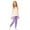 AW1-Purple, variant on GBSYEWXS Leggings For Girls Toddler Solid Color Ankle Slim-Leg Fleece Lined Comfortable Purple Trousers Size 3-4 Years