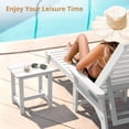 thumbnail image 3 of Juego de mesas auxiliares para exteriores LUE BONA HDPS White (2 unidades), 3 of 7