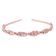 thumbnail image 1 of Diadema nupcial de cristal con diseño de flores y diamantes de imitación, tocados de novia, diadema nupcial de diseño Simple Vhermosa, 1 of 5