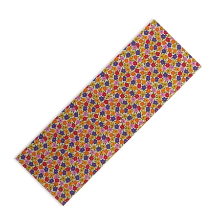 Society6 Tiny Flower Pattern 24"x70" Yoga Mat Society6