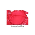 thumbnail image 4 of INSPIRE CHIC Women Full Cup Bras Breathable Comfort Floral Lace Full Coverage Non Padded Underwired Bra 42/95 Fit 40B/C Red, 4 of 6