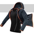 thumbnail image 2 of Ropa de pesca informal con cremallera para hombre Secado rápido Escudo anti-UV Chaqueta de pesca de tela de rendimiento Camisa de manga larga Tops - M gris Sunnimix Camisas de pesca impermeables, 2 of 8