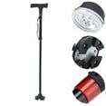 thumbnail image 1 of Bastón plegable bastón antideslizante conveniente plegable de cuatro patas para caminar fuera ANGGREK Otros, 1 of 8