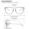 thumbnail image 4 of Gafas de seguridad Alsenor, antiempañamiento, protección UV, paquete de 2, 4 of 6