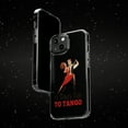 thumbnail image 6 of DistinctInk Clear Hybrid Case for Apple iPhone 15 Pro Max (6.7" Screen) - Takes Two To Tango - Raised Bezel Screen Guard, 6 of 9