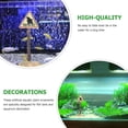 thumbnail image 4 of Shisuyan Décoration d'Aquarium Triangle Multi Rouge Contour Triangle 1 Pce 2.5x5.9In, 4 of 9