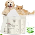 thumbnail image 1 of Toallitas para ojos de perro, toallitas para marcas de lágrimas de mascotas, toallitas húmedas para marcas de lágrimas de perros, limpiador para, 1 of 5