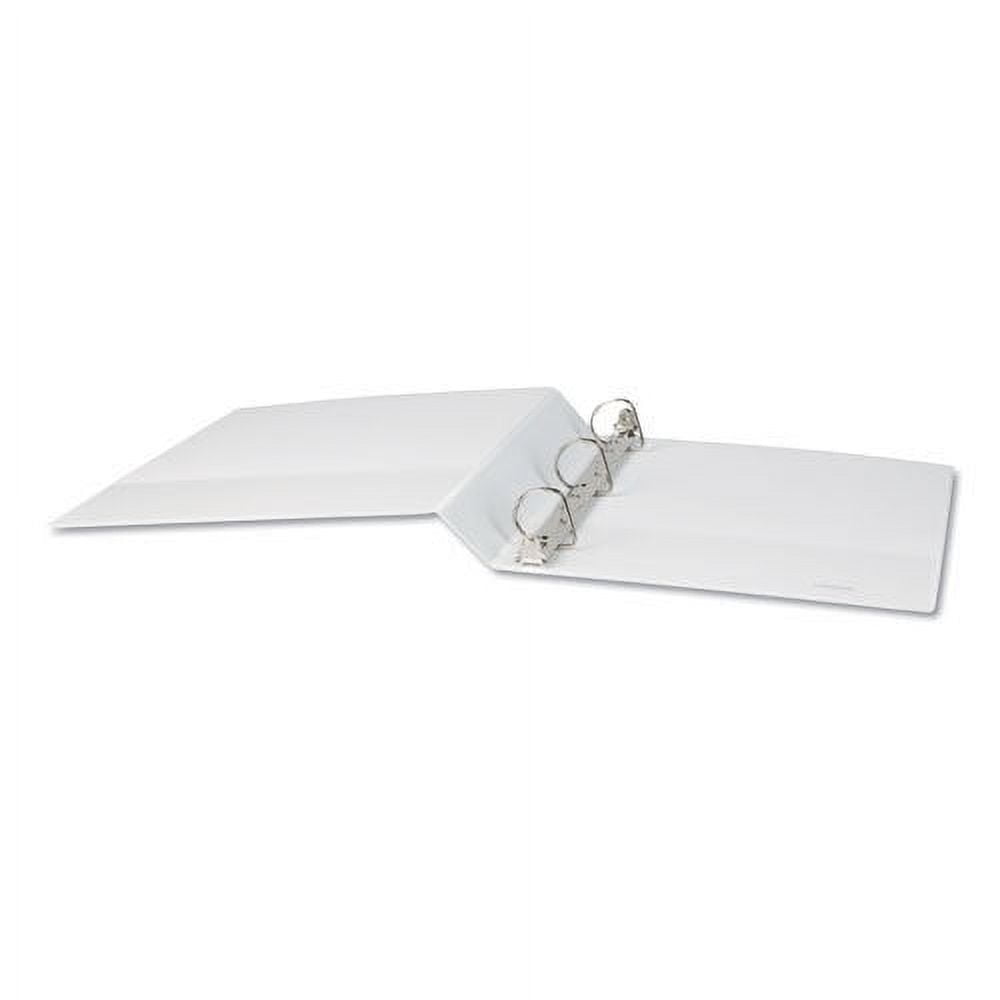 Universal Economy 1 1/2" 3-Ring View Binders D-Ring Matte White (UNV20744)
